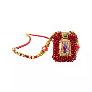 Collar Doble Rojo - Pilu Accesorios