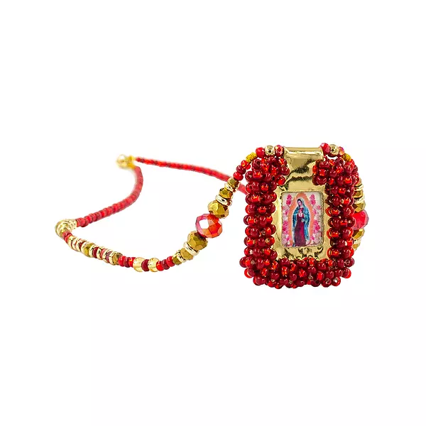 Collar Doble Rojo - Pilu Accesorios