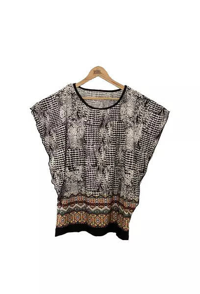 Blusa Estampada Estilo Mariposa para Dama