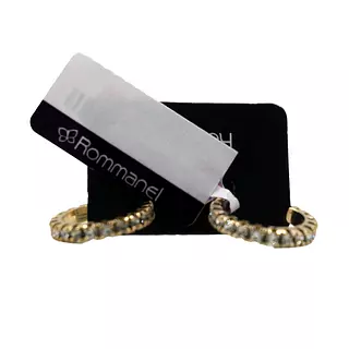 Candongas con Piedras Semipreciosas Romanel