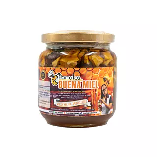 Miel con Frutos Secos 350 Gramos - Panales Buena Miel