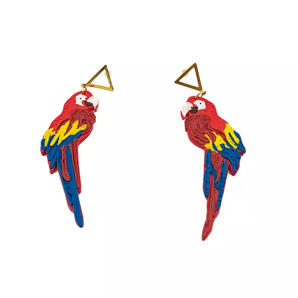 Aretes Guacamaya Anastasia