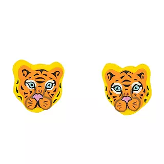 Aretes Tigres Pequeños Anastasia