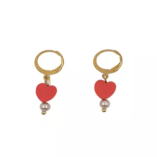 Aretes Corazón - Aretes Sasa